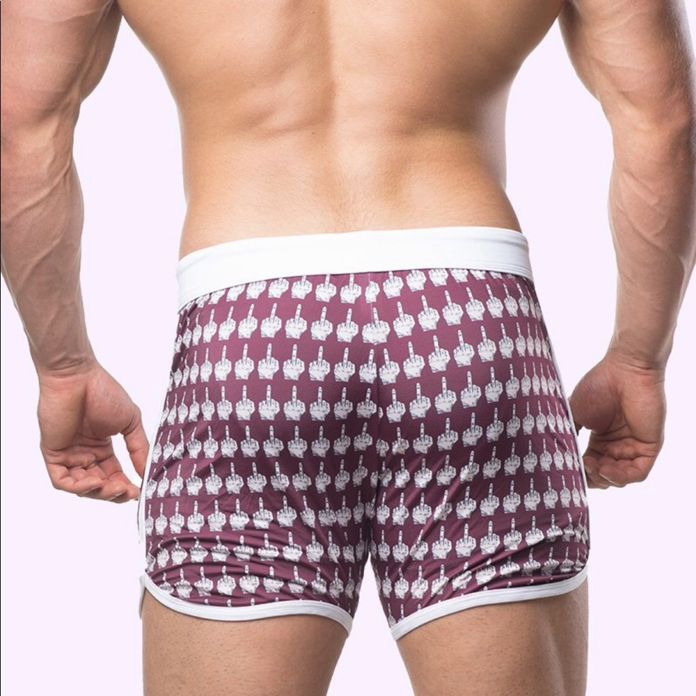 JJ MALIBU FU SHORTS SWIM TRUNKS BRAND NEW